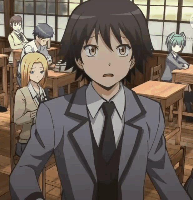 Yuuma Isogai GIF - Yuuma Isogai Assassination Classroom GIFs