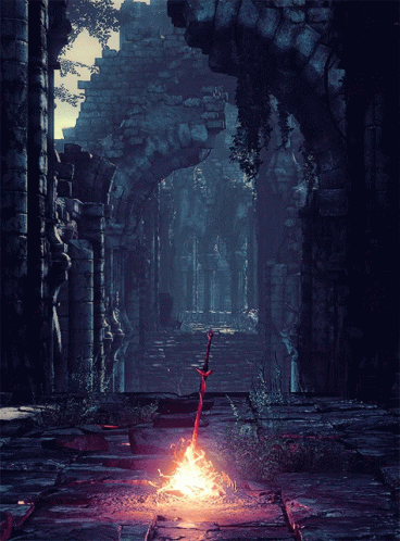 Dark Souls Bonfire GIF