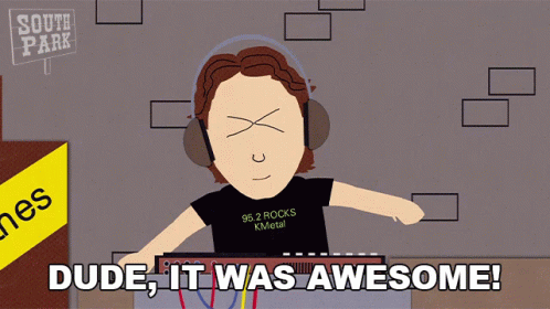 Dude It Was Awesome South Park GIF - Dude It Was Awesome South Park A Very Crappy Christmas GIFs