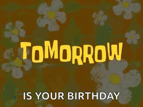Spongebob Tomorrow GIF - Spongebob Tomorrow Tomorrow For Sure GIFs