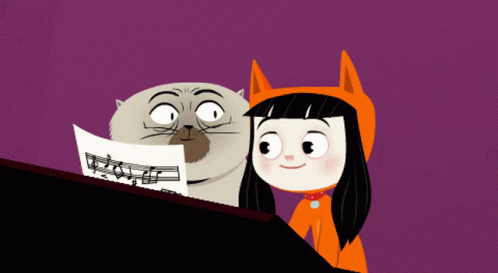 Kitty Is Not A Cat Music GIF - Kitty Is Not A Cat Music Piano GIFs