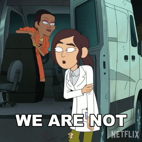 We Are Not Reagan Ridley GIF - We Are Not Reagan Ridley Inside Job GIFs