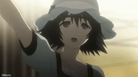 Steins Gate Wave GIF - Steins Gate Wave Waving GIFs