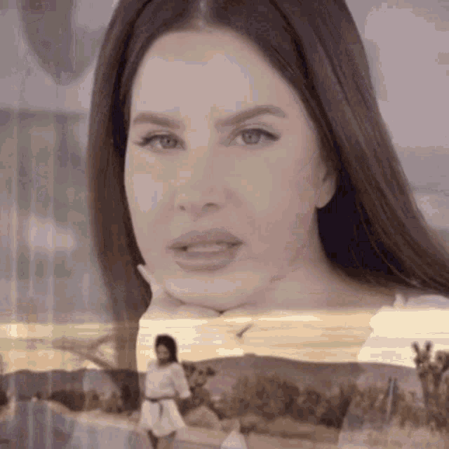 Lana Del Rey White Dress GIF - Lana Del Rey White Dress Chemtrails Over The Country Club GIFs