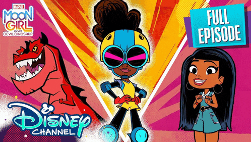 a full episode of moon girl and the devil dinosaur from disney channel