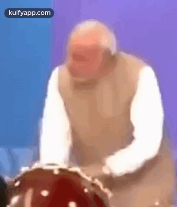 Playing Drums.Gif GIF - Playing Drums Pm Modi Modi Ji GIFs