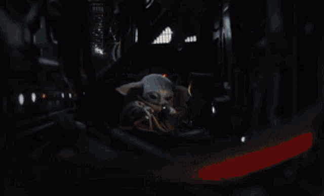 Grogu Baby Yoda GIF - Grogu Baby Yoda Mandalorian GIFs