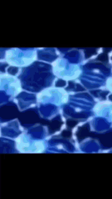 a close up of a blue background with bubbles