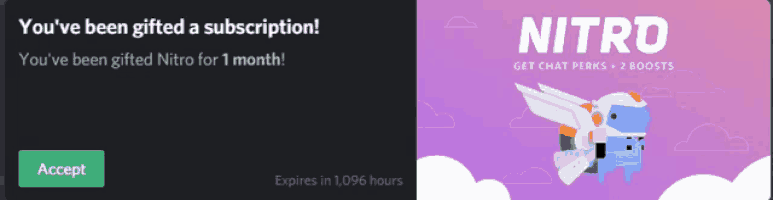 an advertisement for nitro chat perks with a robot on it