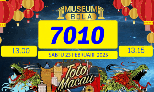 a poster for museum bola 7070 with a dragon and lanterns