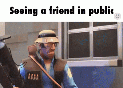Seeing Friends GIF - Seeing Friends Seeing A Friend In Public GIFs