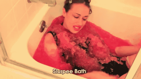Miranda Sings - Slurpee Bath  GIF - Slurpee Bath Miranda GIFs
