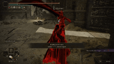 a screenshot of a video game with blood coming out of a person 's face