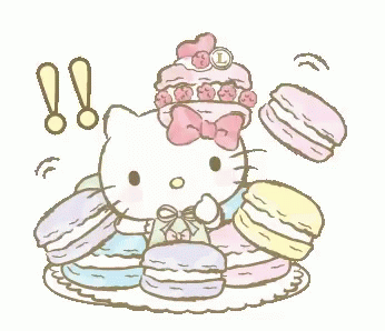 Hello Kitty Cookies GIF - Hello Kitty Cookies GIFs