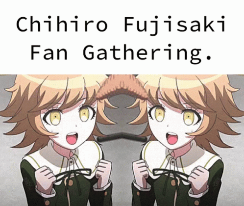 Danganronpa Gathering GIF - Danganronpa Gathering Chihiro GIFs