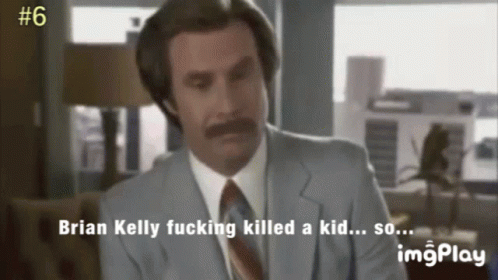 Notre Dame Brian Kelly GIF - Notre Dame Brian Kelly Killed A Child GIFs