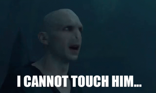 Voldemort Touch GIF - Voldemort Touch Harry Potter GIFs