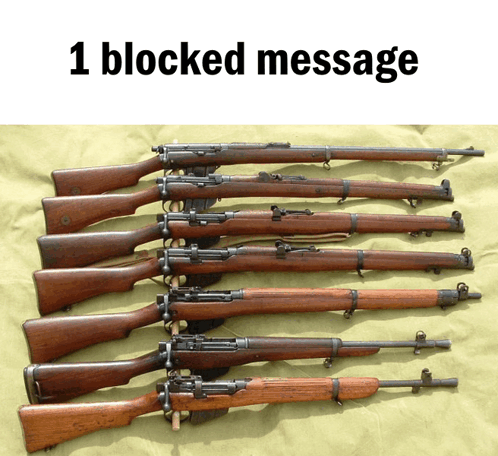 1 Blocked Message Lee Enfield GIF - 1 Blocked Message Lee Enfield GIFs
