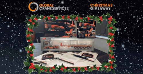 Global Crane Services Christmas Giveaway GIF - Global Crane Services Christmas Giveaway Giveaways GIFs