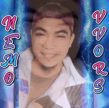 a man in a hat is smiling in front of a blue background with the words " warriors " on it