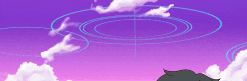 a cartoon drawing of a flying object with a dome on top of it