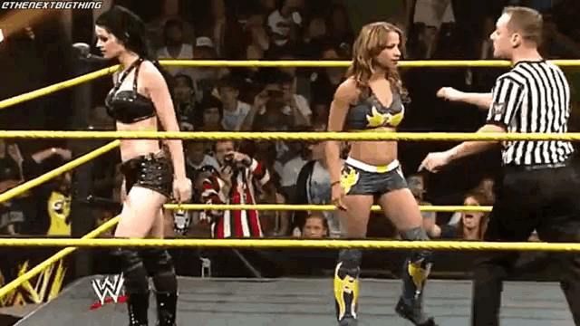 Sasha Banks Paige GIF