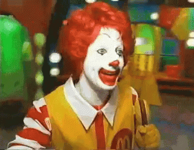 Ronald Mcdonald GIF - Ronald Mc Donald Clown GIFs