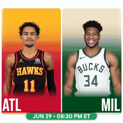 the hawks and bucks are playing a game on june 29th