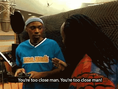 Chappelle Youre Too Close Man GIF - Chappelle Youre Too Close Man Strangle GIFs