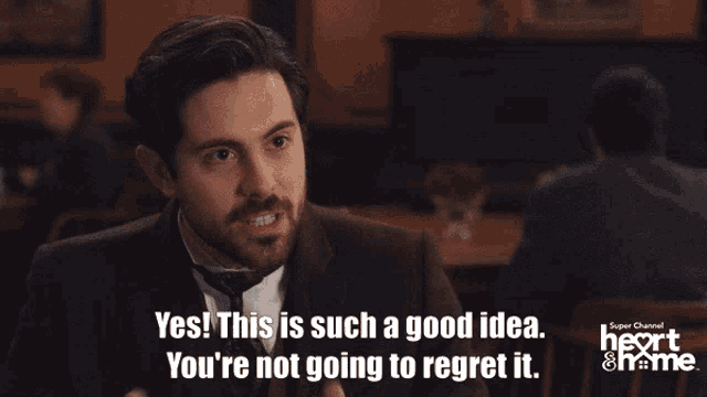 a woman says yes this is such a good idea