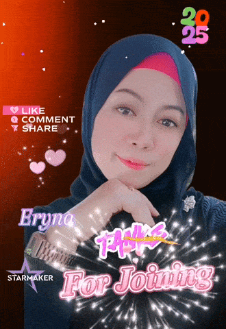 a picture of a woman with the words for joining on it