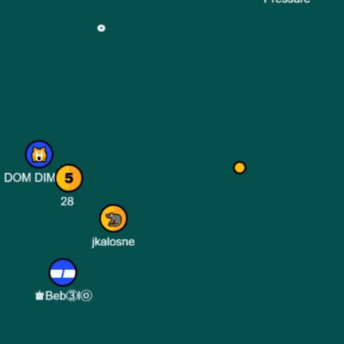 a screenshot of a game with a few icons on it including one that says pressure