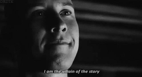 I Am The Villain Of The Story Michael Rosenbaum GIF - I Am The Villain Of The Story Michael Rosenbaum Smallville GIFs