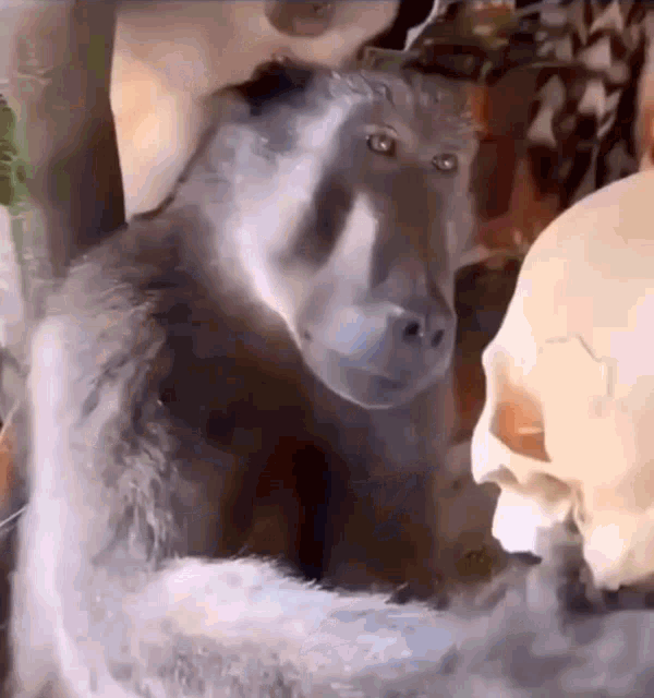 Monk Monkey GIF - Monk Monkey Skull And Crossbones GIFs