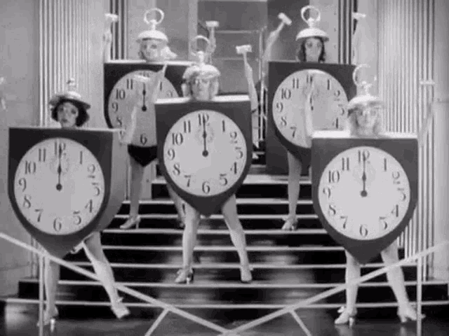 Clocks Dancing Clocks GIF - Clocks Dancing Clocks Dance GIFs