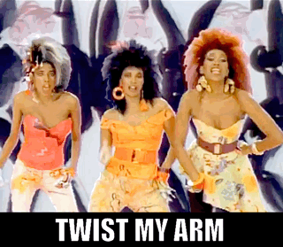 Twist My Arm Pointer Sisters GIF - Twist My Arm Pointer Sisters 80s Music GIFs