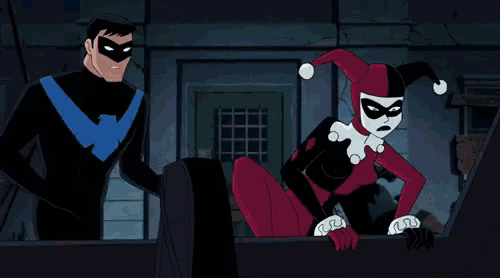 Harley Quinn Batman GIF - Harley Quinn Batman No Touch GIFs