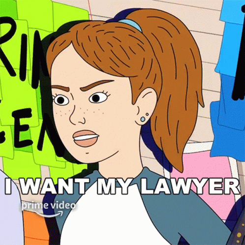 I Want My Lawyer Lily GIF - I Want My Lawyer Lily Fairfax GIFs