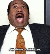 Im Done Stanley GIF - Im Done Stanley The Office GIFs