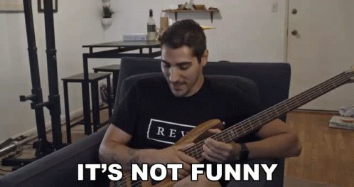 Its Not Funny Rudy Ayoub GIF - Its Not Funny Rudy Ayoub Thats Not Funny GIFs