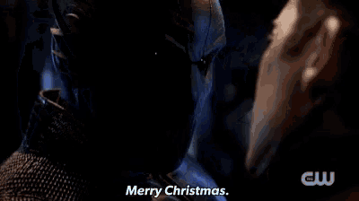 a man says merry christmas to another man