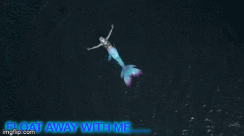 Mermaid Ginny Di GIF - Mermaid Ginny Di Float Away With Me GIFs