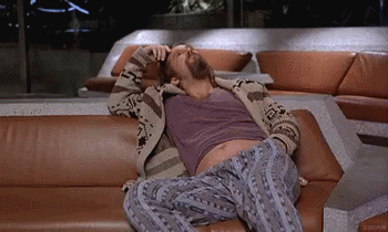 The Dude Chills Out GIF - Chilling Couch GIFs