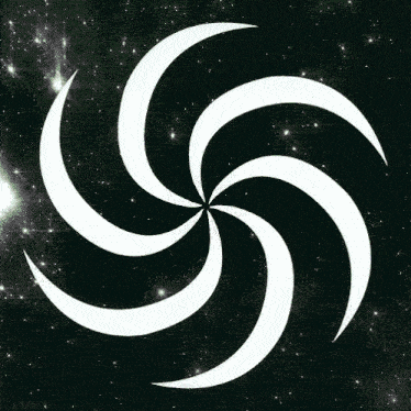a picture of a dog and a swirl with the word dodge in the corner