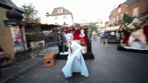 Elsa Frozen GIF - Elsa Frozen Halloween Horror Nights GIFs