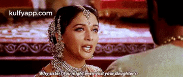 Why Sistertormightvenvisit Your, Daughter'S-.Gif GIF - Why Sistertormightvenvisit Your Daughter'S- Madhuri Dixit GIFs