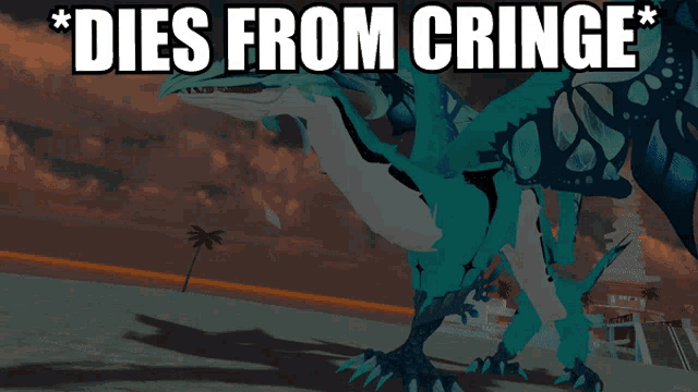 Dies From Cringe Meme Dragon GIF - Dies From Cringe Meme Dragon Dvalin GIFs