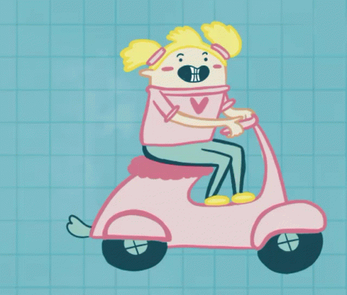 Jlptichka Pink Bike GIF - Jlptichka Pink Bike Blonde Cute Girl GIFs
