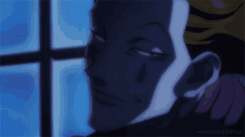 a close up of a person 's face with the words waldafish tumblr below