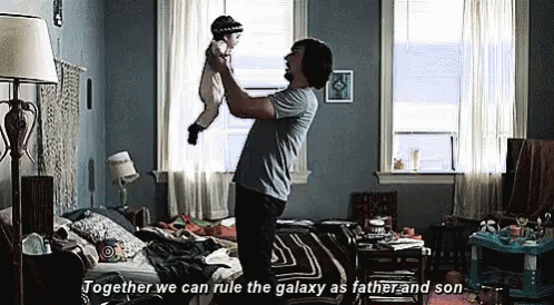 Adam Driver Father And Son GIF - Adam Driver Father And Son Rule The Galaxy GIFs